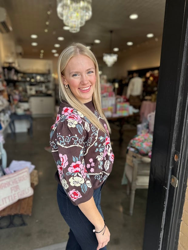 CoCo Floral Sweater