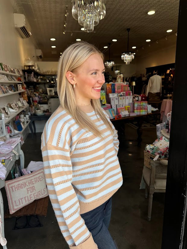 Taupe Sky Sweater