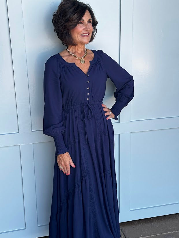 
                      
                        Indigo Anne Maxi Dress
                      
                    