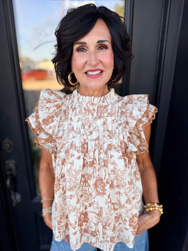 Fall Toile Top