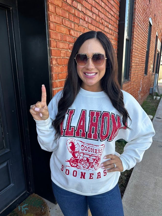 Oklahoma Sooner Game Day Sweatshirt