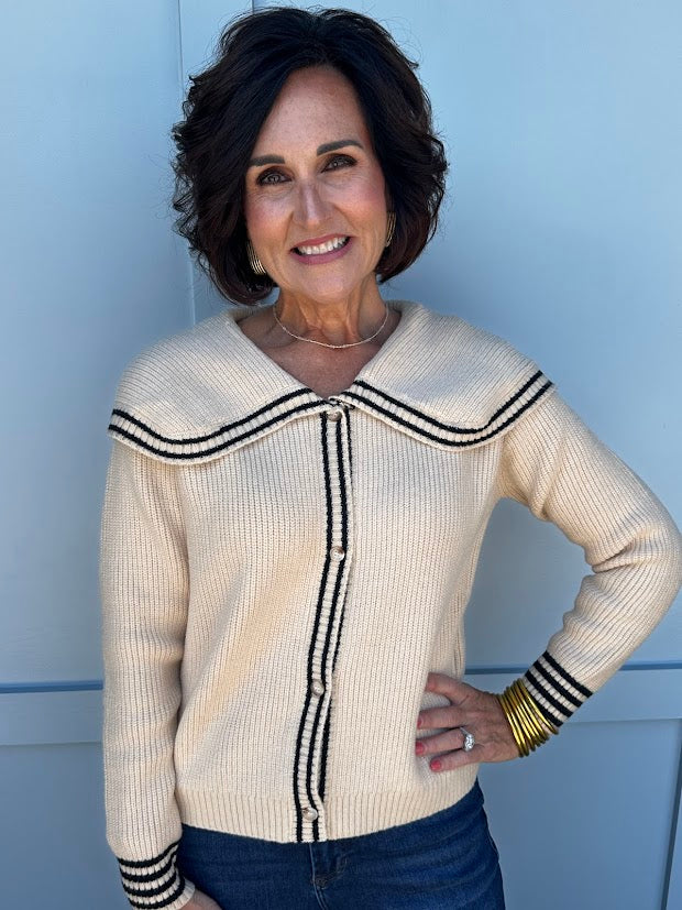 Paige Collar sweater
