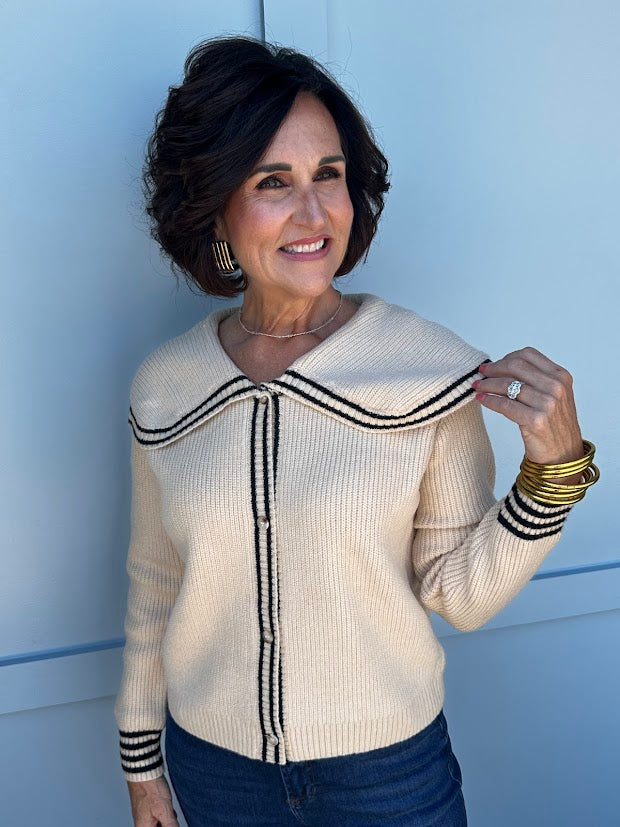 Paige Collar sweater