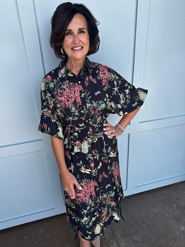 Woodland Fairytale Shirt Dress