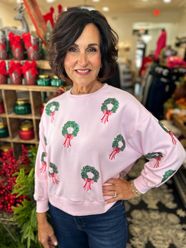 Christmas Wreaths Sweatshirt