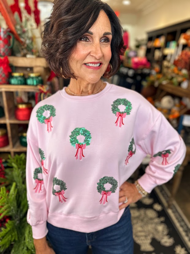 Christmas Wreaths Sweatshirt