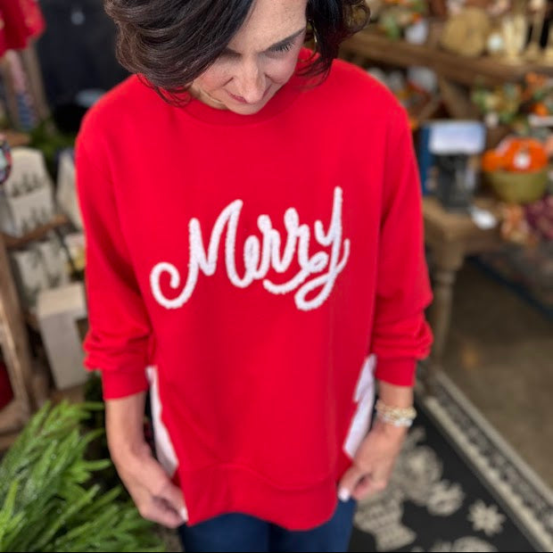 
                      
                        Lakelyn Merry Bow Sweatshirt
                      
                    
