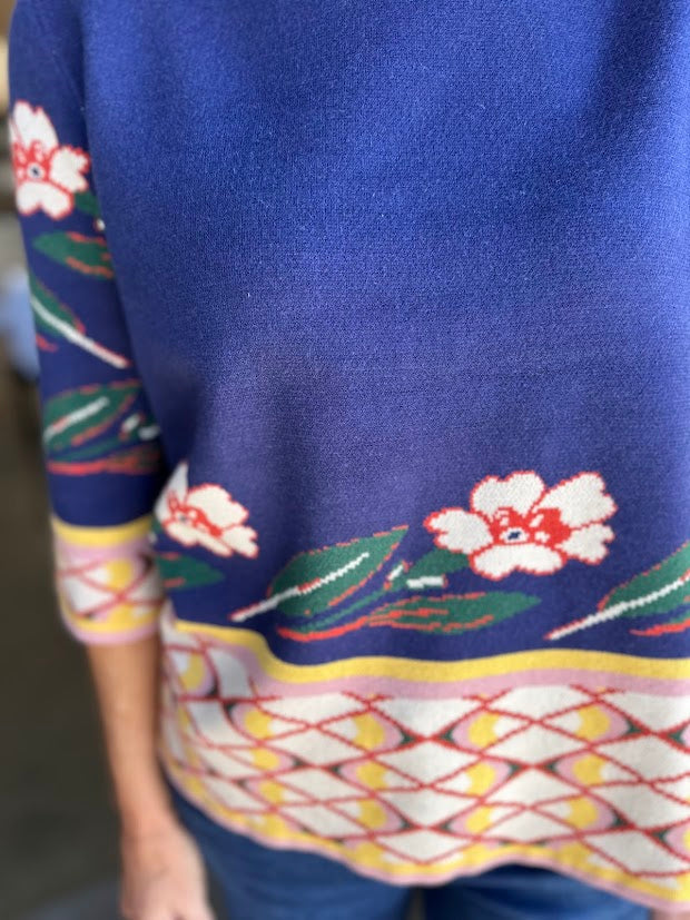 
                      
                        Everleigh Jacquard Mock Neck Sweater
                      
                    