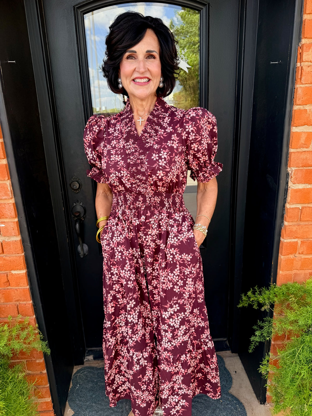 Wine Berry Dress