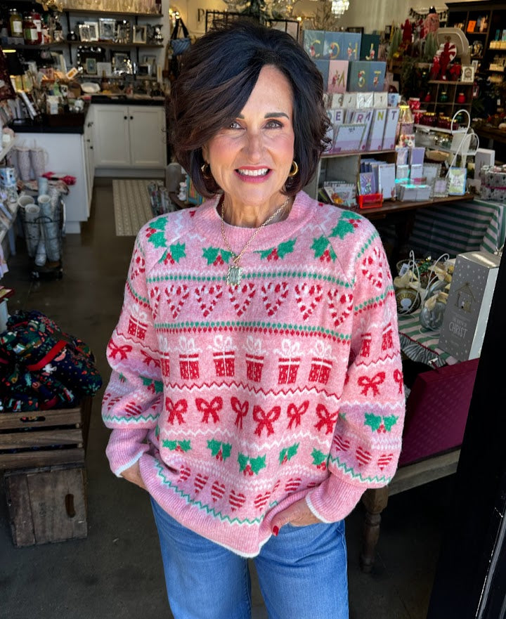 Merry and Bright Cozy Sweater