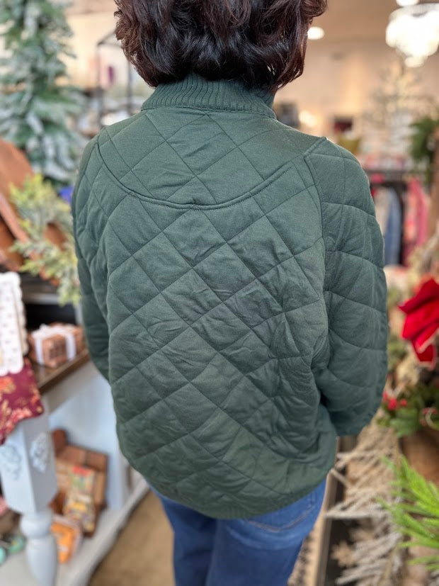 Harper Quilted Pullover