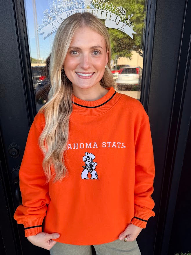 Orange Oklahoma State Gameday Sweatshirt
