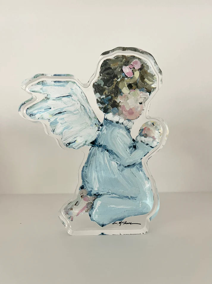 Acrylic Block Praying Girl