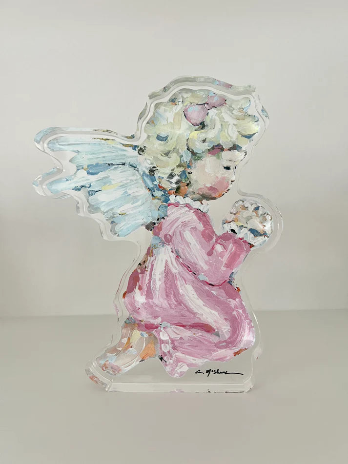 Tiny Wings Acrylic Block Girl