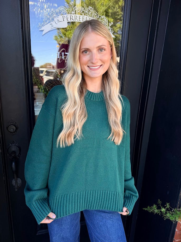 Z supply Cloud Spun Shaped Crew Sweater