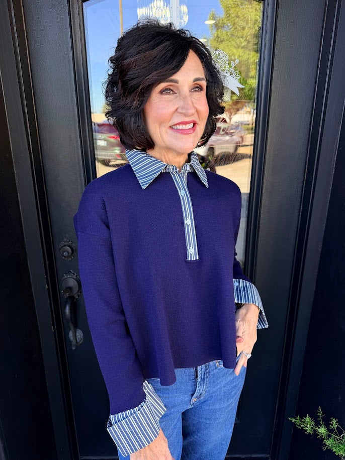 FRNCH Bleu Nuit Sweater