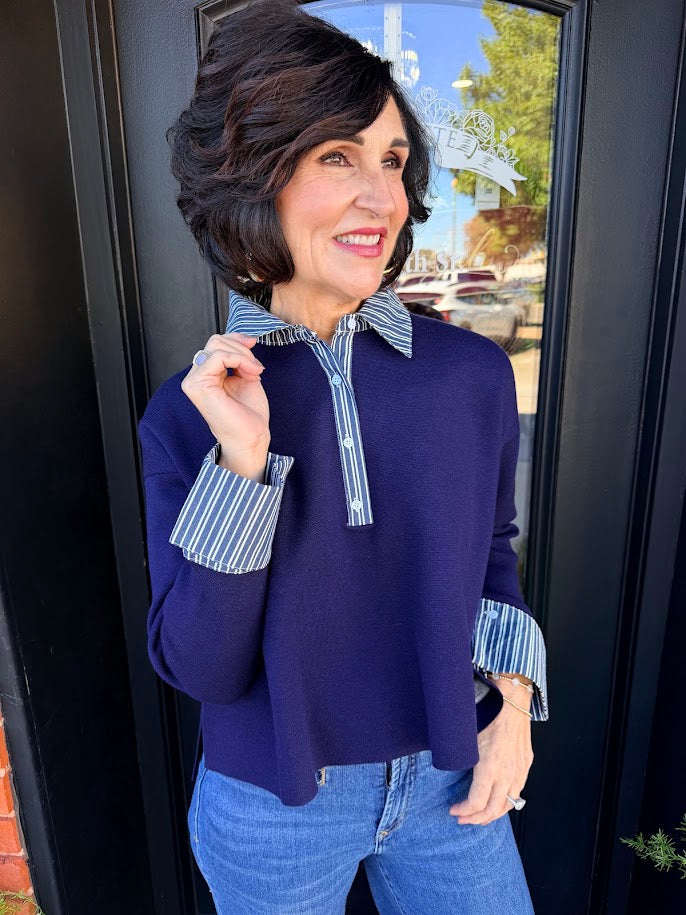 FRNCH Bleu Nuit Sweater