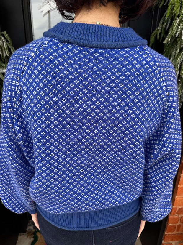 Blue Echo Sweater