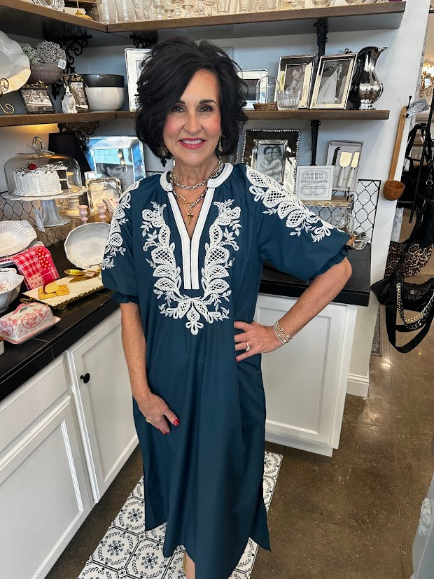 Katrina Embroidered Dress
