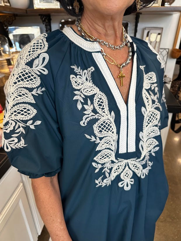 Katrina Embroidered Dress