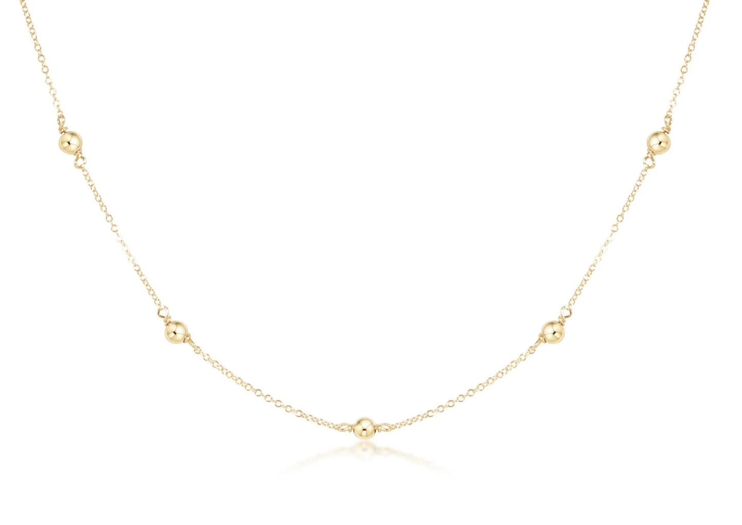 enewton 15" Choker simplicity chain Classic Gold