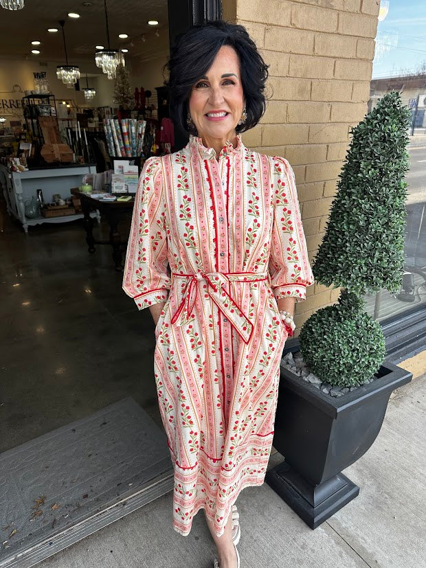 English Garden Midi Dress