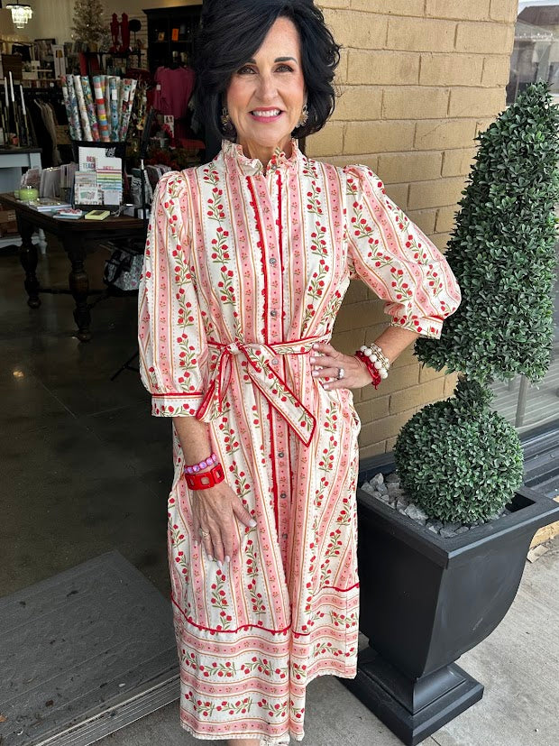 English Garden Midi Dress