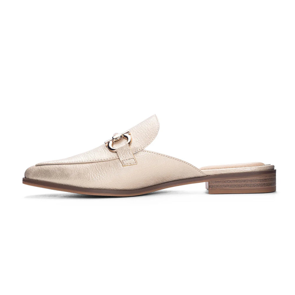 
                      
                        Metallic Dress Mule
                      
                    