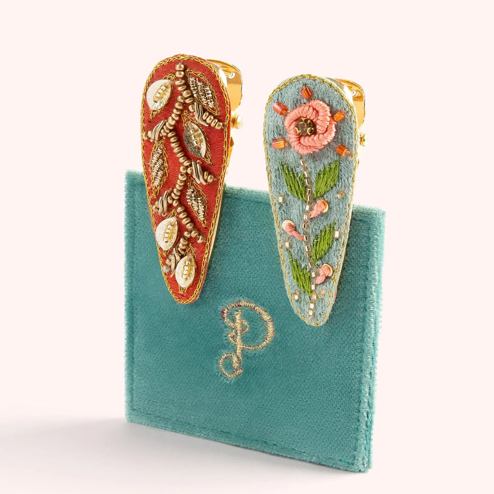 Velvet Hairclips