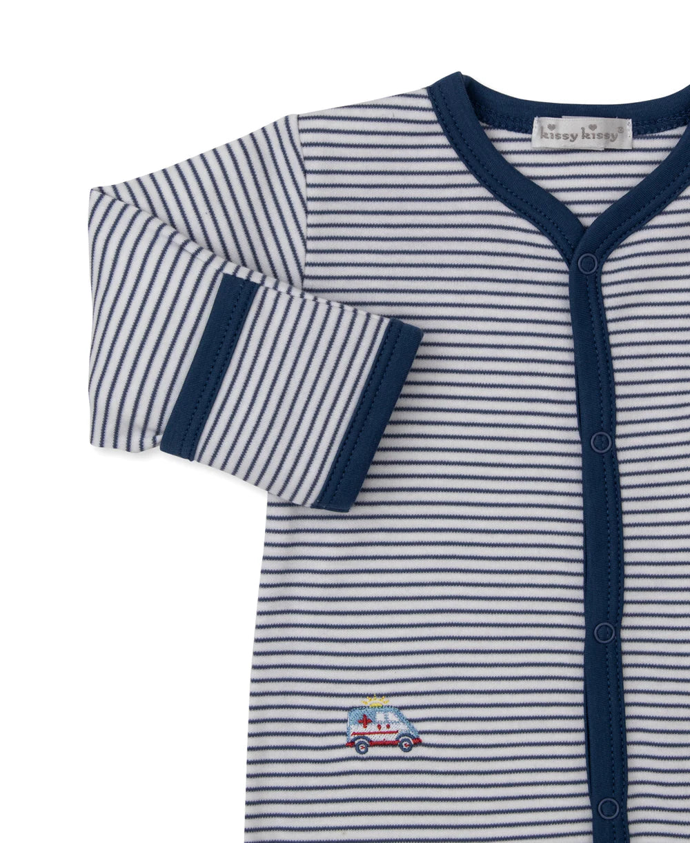 Rescue Raid Hand Embroidered Footie w/ Hat 0-3M