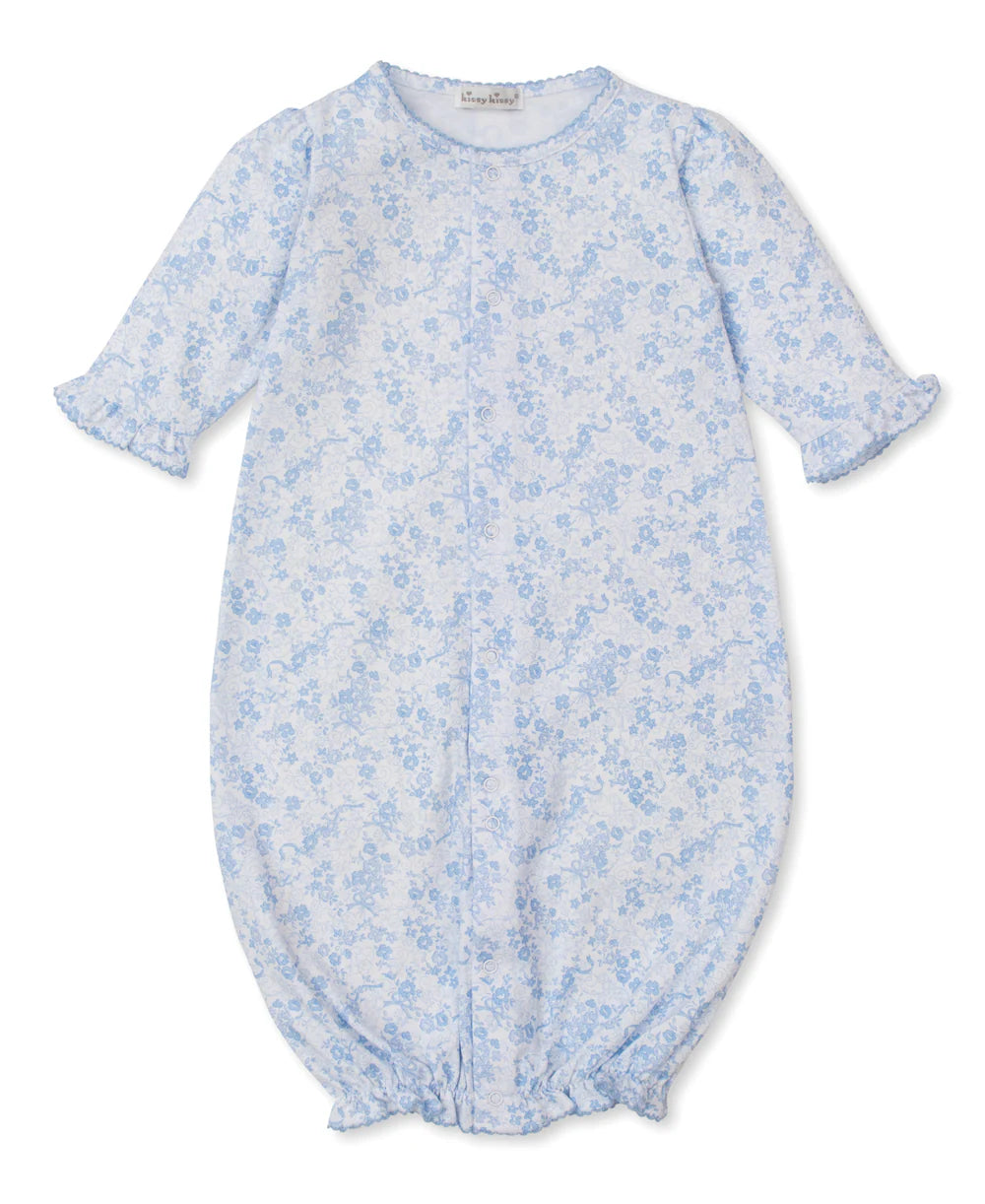 Old English Roses Blue Converter Gown-SM