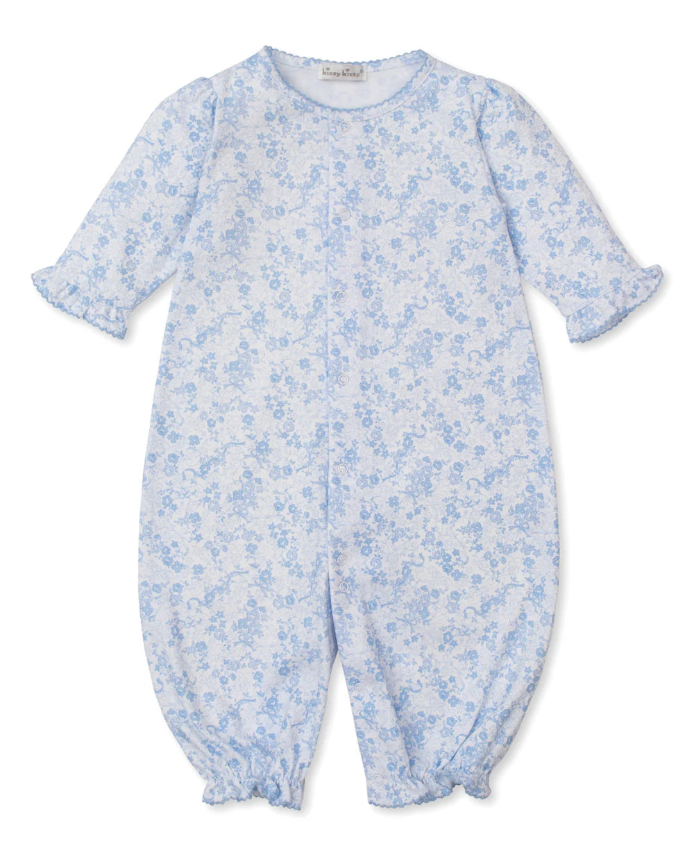 Old English Roses Blue Converter Gown-SM