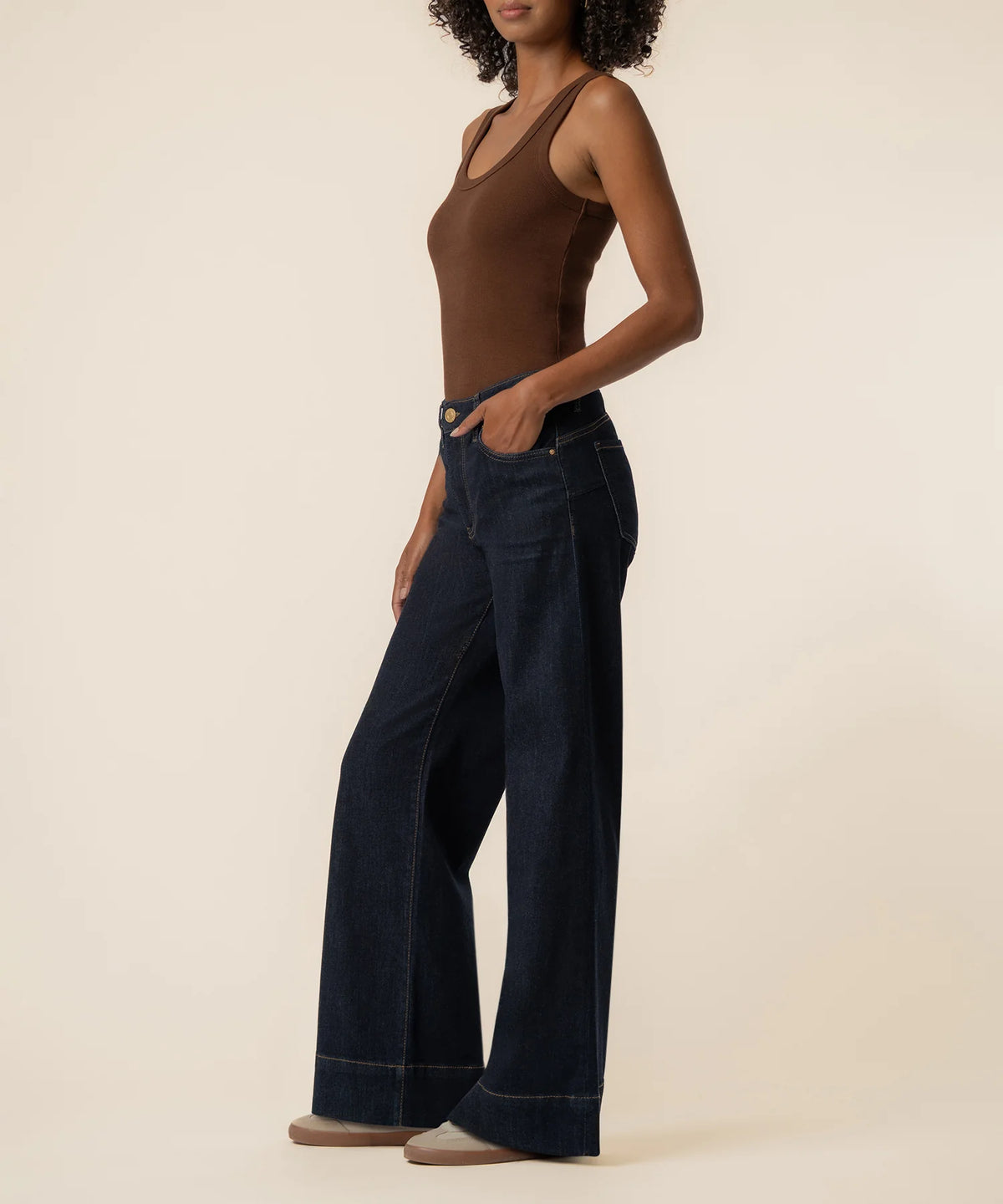 KUT Maya High Rise Wide Leg