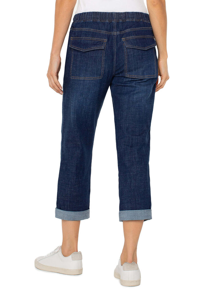 Liverpool Rascal Drawstring Denim