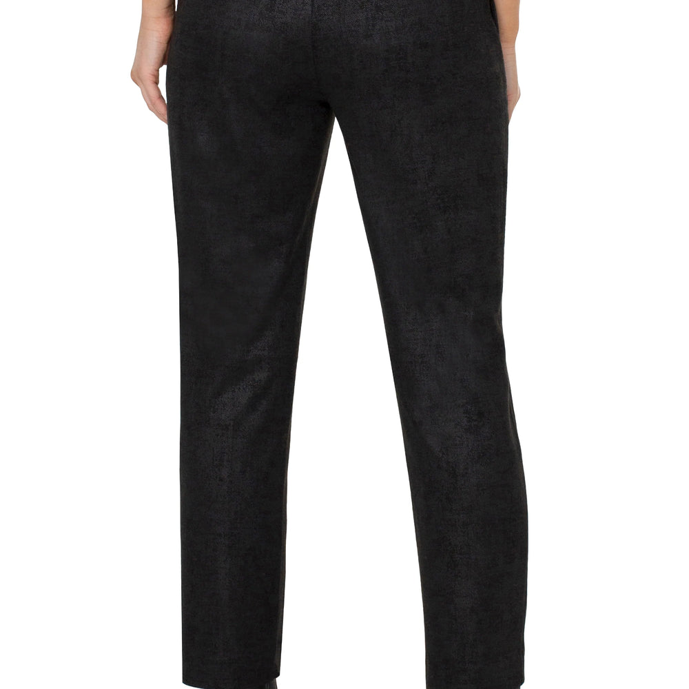 
                      
                        Black Distressed Pull On Trouser
                      
                    