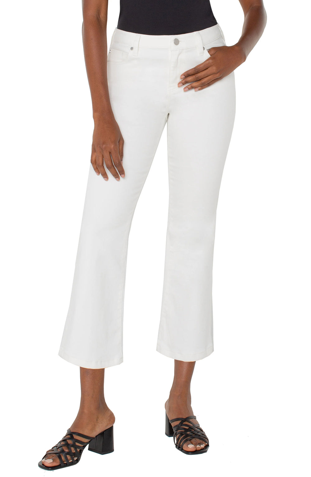 Liverpool Hannah Crop Flare Jeans