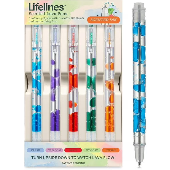 Scented Lava Pen Set of 5
