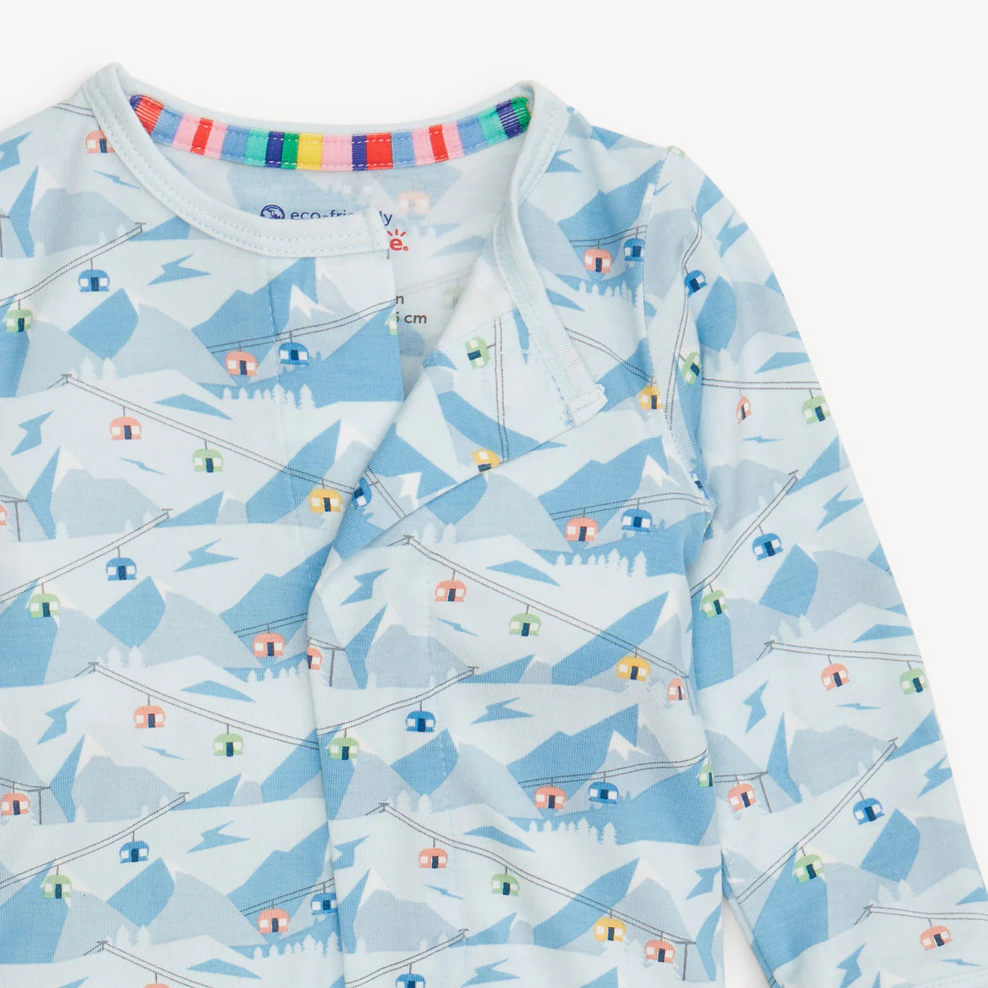 Blue Apres Chic Footie 3-6m