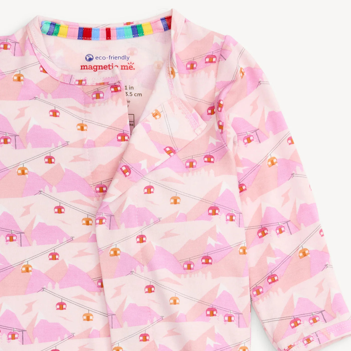 Pink Apres Chic Footie 3-6m