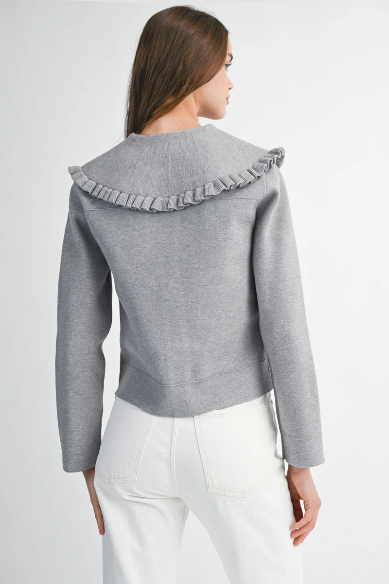 Palmer Peter Pan Collared Sweater