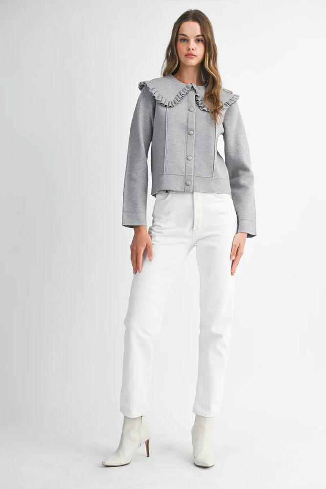 Palmer Peter Pan Collared Sweater