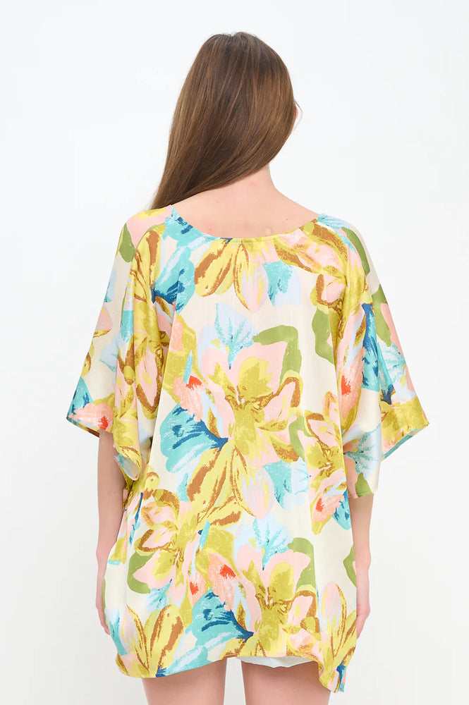 Santorini Sunset Bloom Top