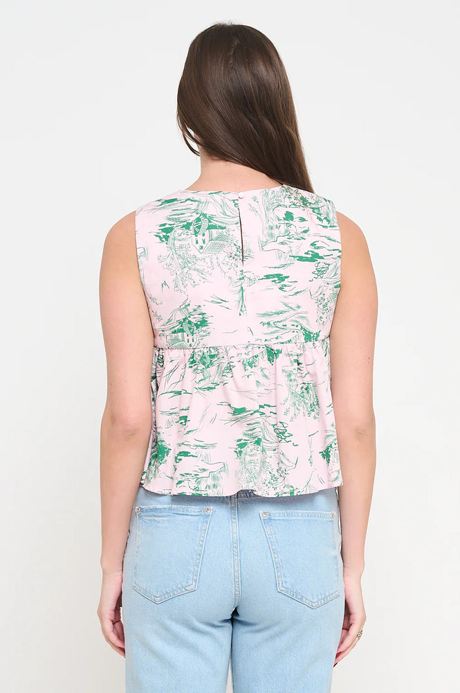 
                      
                        Garden Reverie Pleat Top
                      
                    