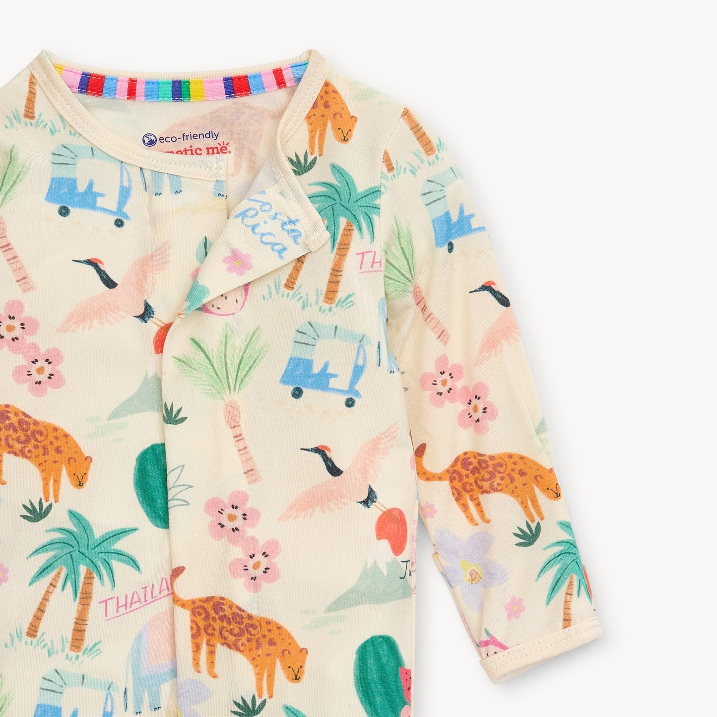 Wanderlust Wildlife Modal Footie 3-6mths
