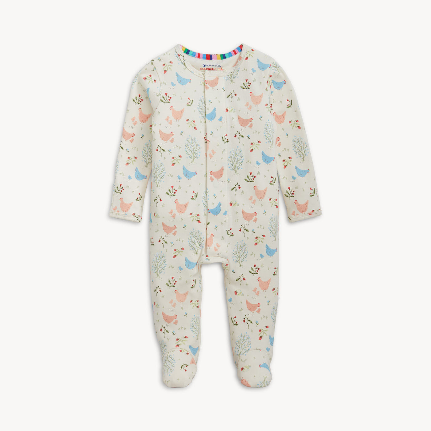 Chicken Tender Magnetic Footie 6-9M