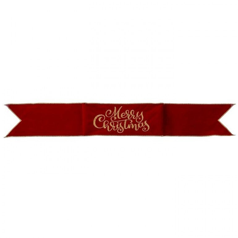 Velvet MERRY CHRISTMAS Banner