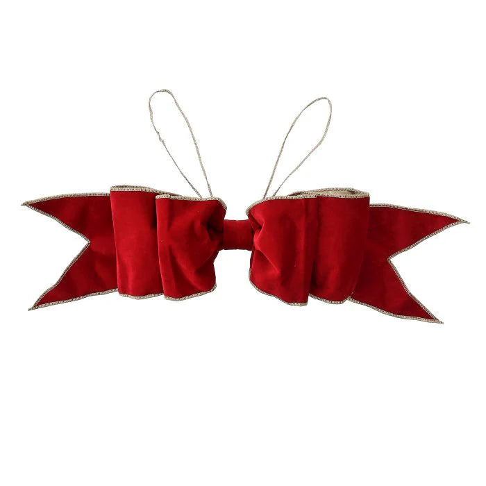 Velvet Premade Bow