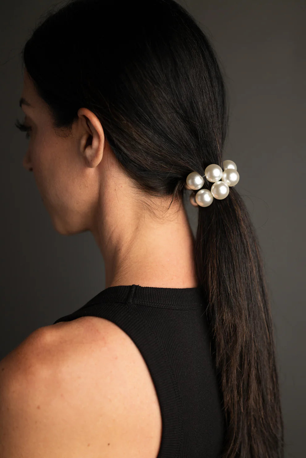 Chelsea Pearl Hair Ties 3pc