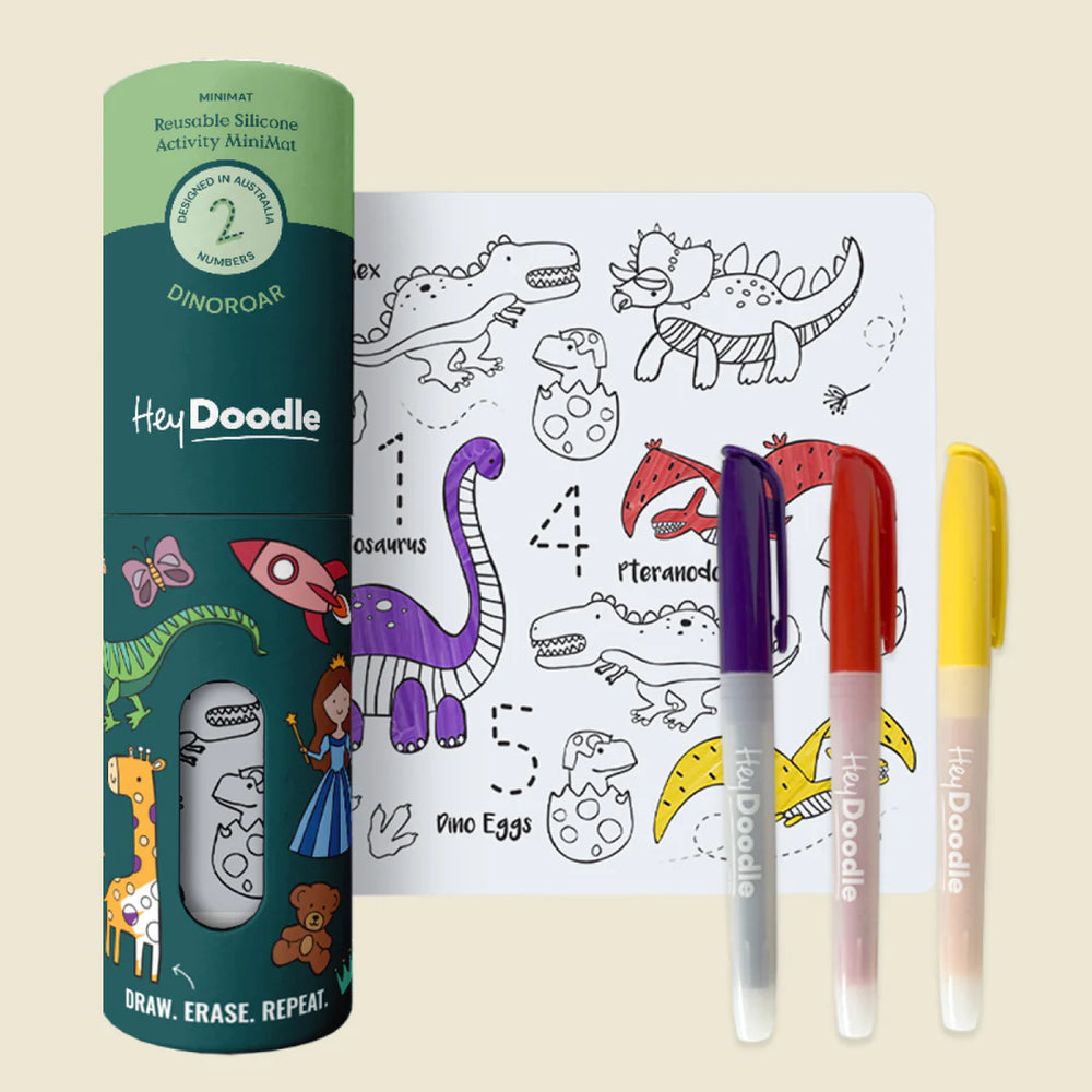 Heydoodle Mini Silicone Coloring Mat