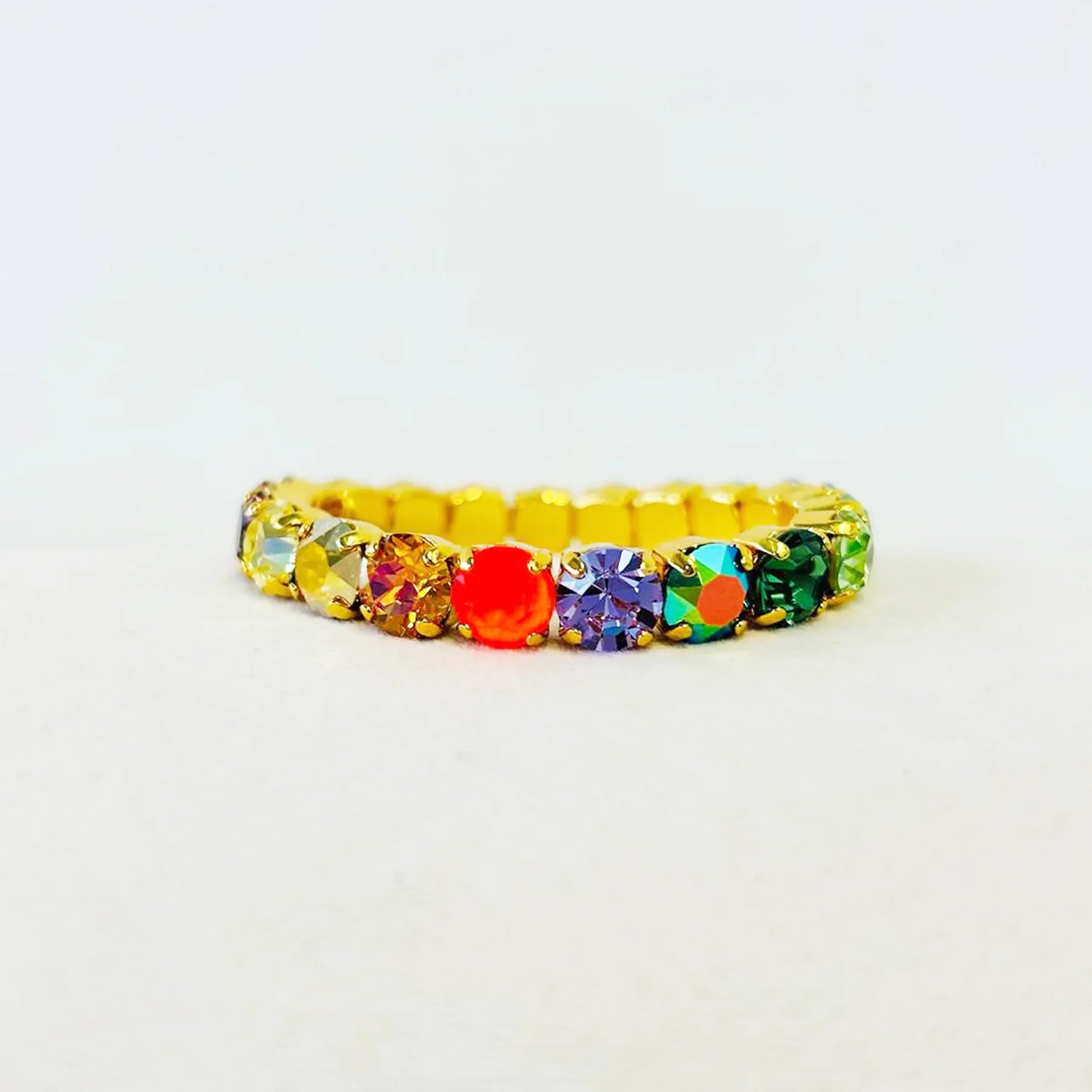 Tova Oakland Stretch Medium Bracelet In Watermelon
